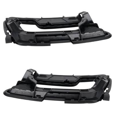 Rareelectrical - New Front Left And Front Right Fog Light Trim Compatible With Mercedes Benz E550 Base 8 Cyl 5.5L - Image 6