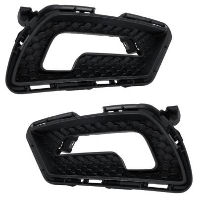 Rareelectrical - New Front Left And Front Right Fog Light Trim Compatible With Mercedes Benz E550 Base 8 Cyl 5.5L - Image 3