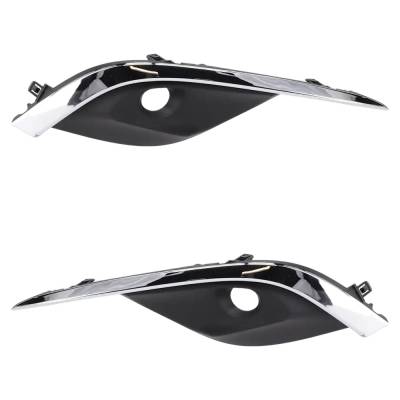 New Front Left And Front Right Fog Light Trim Compatible With Mazda 6 Gx 4 Cyl 2.5L 6 Gt 4 Cyl 2.5L