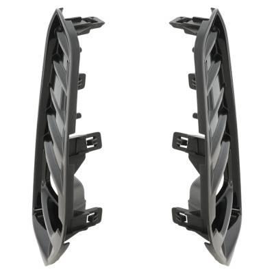 Rareelectrical - New Front Left And Front Right Fog Light Trim Compatible With Nissan Kicks Sr 4 Cyl 1.6L Kicks S 4 - Image 3