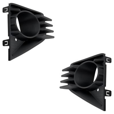 Rareelectrical - New Front Left And Front Right Fog Light Trim Compatible With Mitsubishi Mirage Carbon Edition 3 Cyl - Image 3