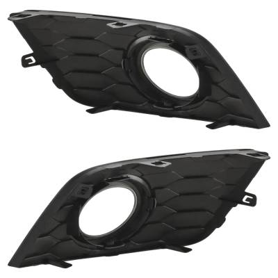 Rareelectrical - New Front Left And Front Right Fog Light Trim Compatible With Nissan Sentra Sr Sentra S 2016-2018 By - Image 6