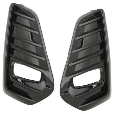 Rareelectrical - New Front Left And Front Right Fog Light Trim Compatible With Nissan Kicks Sr 4 Cyl 1.6L Kicks S 4 - Image 2