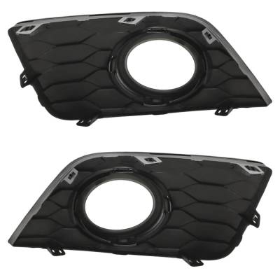 Rareelectrical - New Front Left And Front Right Fog Light Trim Compatible With Nissan Sentra Nismo Sentra Sr Turbo - Image 4