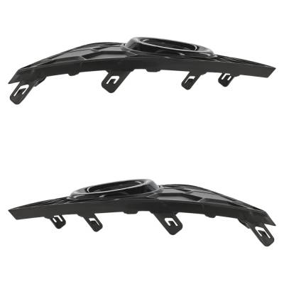 Rareelectrical - New Front Left And Front Right Fog Light Trim Compatible With Nissan Sentra S Sentra Sr 2016-2018 By - Image 7