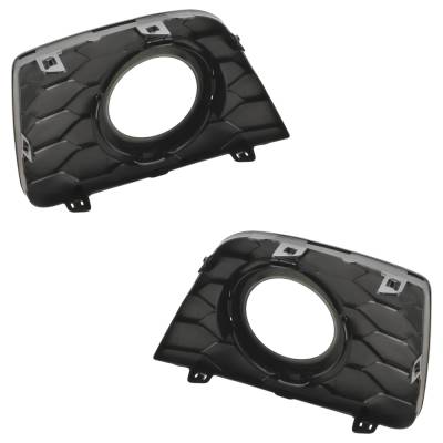 Rareelectrical - New Front Left And Front Right Fog Light Trim Compatible With Nissan Sentra Sl Sentra Sv 2016-2018 - Image 5