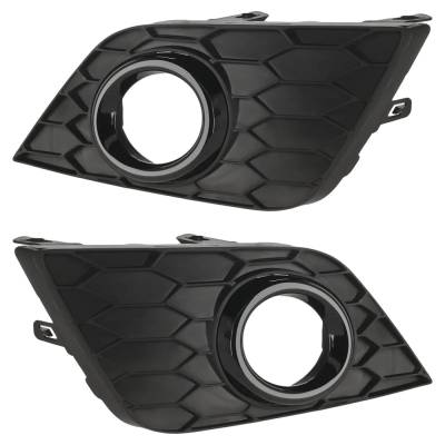 Rareelectrical - New Front Left And Front Right Fog Light Trim Compatible With Nissan Sentra Sr Sentra S 2016-2018 By - Image 3