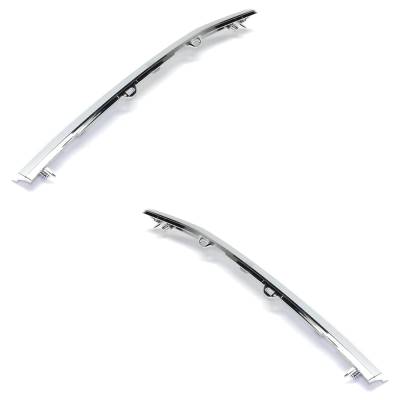 Rareelectrical - New Pair Of Grille Trim Compatible With Honda Pilot Ex 6 Cyl 3.5L Pilot Lx 6 Cyl 3.5L 2016-2018 By - Image 3