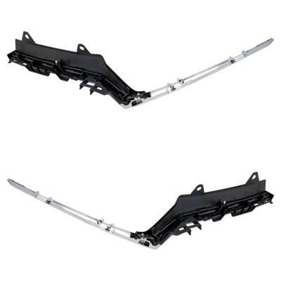 Rareelectrical - New Pair Of Grille Trim Compatible With Honda Cr-V Ex Cr-V Sport 2020-2022 By Ho1212126 Ho1213126 - Image 5
