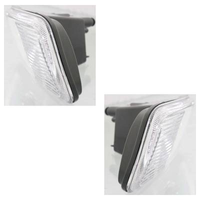 Rareelectrical - Pair Front Fog Lights Compatible With 2001-2004 Chrysler Town & Country Limited (01-04) Touring (04) - Image 2