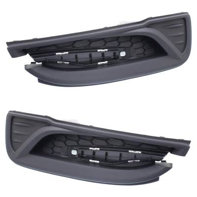 Rareelectrical - New Front Left And Front Right Fog Light Cover Compatible With Honda Civic Ex 4 Cyl 1.8L Civic Se 4 - Image 3