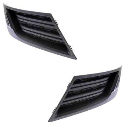 Rareelectrical - New Front Left And Front Right Fog Light Cover Compatible With Chevrolet Traverse Lt Traverse Ls - Image 2