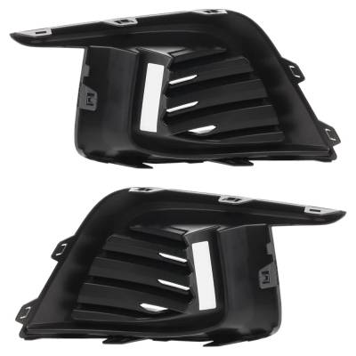 Rareelectrical - New Front Left And Front Right Fog Light Cover Compatible With Chevrolet Sonic Lt 4 Cyl 1.4L Sonic - Image 5