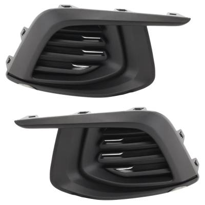 New Front Left And Front Right Fog Light Cover Compatible With Chevrolet Sonic Premier 4 Cyl 1.4L
