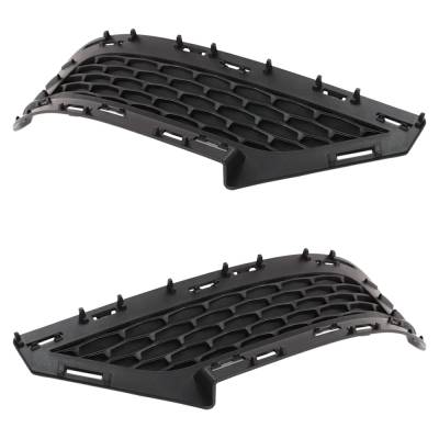 Rareelectrical - New Front Left And Front Right Fog Light Cover Compatible With Chrysler 300 S 6 Cyl 3.6L 300 S 8 Cyl - Image 3