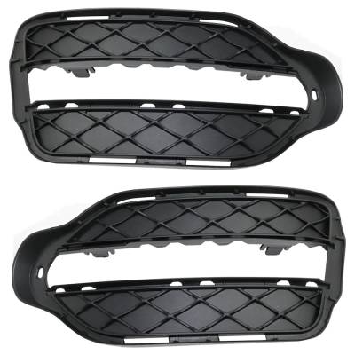 New Front Left And Front Right Fog Light Cover Compatible With Mercedes Benz Glk350 Base Glk350