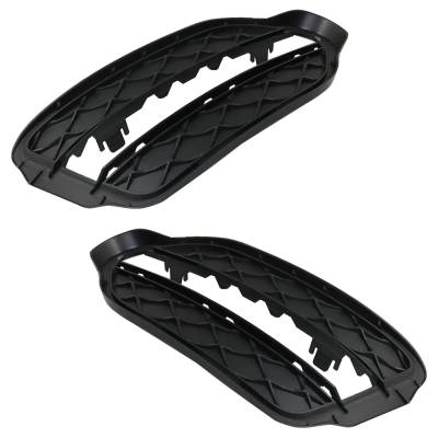 Rareelectrical - New Front Left And Front Right Fog Light Cover Compatible With Mercedes Benz Glk350 Base Glk250 - Image 2