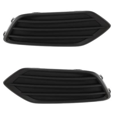 New Front Left And Front Right Fog Light Cover Compatible With Honda Hr-V Lx 2019-2022 By