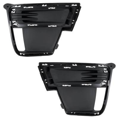 Rareelectrical - New Pair Of Fog Light Cover Compatible With Ford Expedition King Ranch 6 Cyl 3.5L Expedition - Image 2