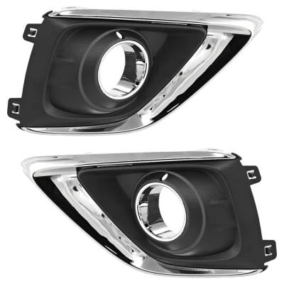 New Front Left And Front Right Fog Light Cover Compatible With Buick Envision Preferred Envision