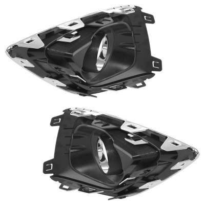 Rareelectrical - New Front Left And Front Right Fog Light Cover Compatible With Buick Envision Essence Envision - Image 6