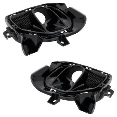 Rareelectrical - New Front Left And Front Right Fog Light Trim Compatible With Kia Seltos S 4 Cyl 2.0L Seltos X-Line - Image 3