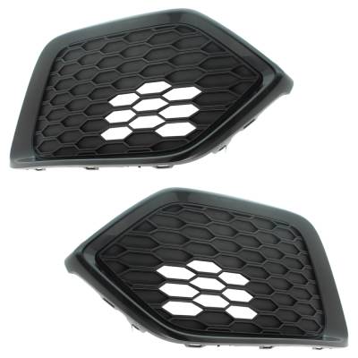 Rareelectrical - New Front Left And Front Right Fog Light Cover Compatible With Honda Civic Ex 4 Cyl 2.0L Civic Ex-L - Image 3