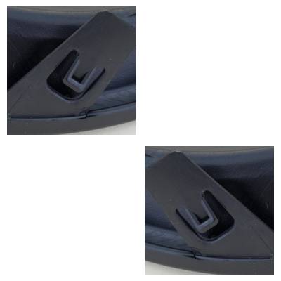 Rareelectrical - New Front Left And Front Right Fog Light Cover Compatible With Nissan Rogue Sport Sl 4 Cyl 2.0L - Image 7