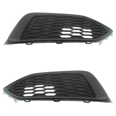 Rareelectrical - New Front Left And Front Right Fog Light Cover Compatible With Honda Civic Ex 4 Cyl 2.0L Civic Ex 4 - Image 4