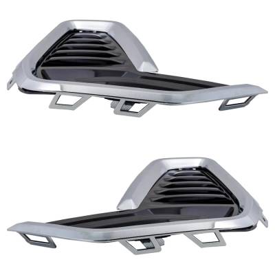 Rareelectrical - New Front Left And Front Right Fog Light Cover Compatible With Gmc Acadia Slt 4 Cyl 2.0L Acadia - Image 6