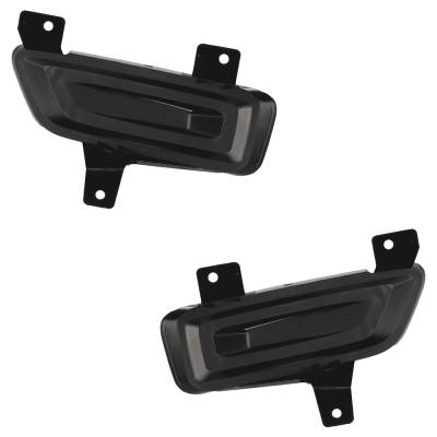Rareelectrical - New Pair Of Fog Light Cover Compatible With Nissan Frontier Sv 6 Cyl 3.8L Frontier S 6 Cyl 3.8L - Image 7