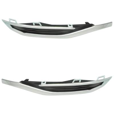Rareelectrical - New Front Left And Front Right Fog Light Cover Compatible With Gmc Acadia At4 6 Cyl 3.6L Acadia Slt - Image 4