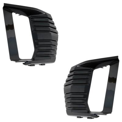 Rareelectrical - New Front Left And Front Right Fog Light Cover Compatible With Gmc Yukon Xl Sle 8 Cyl 5.3L Yukon Slt - Image 3