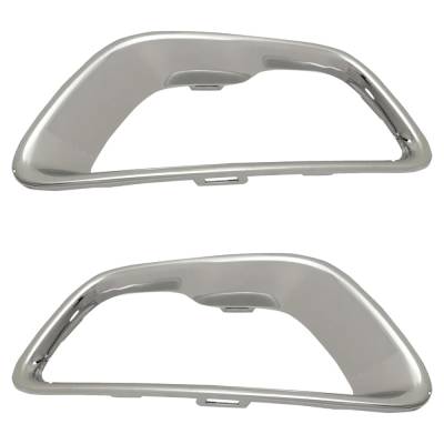 Rareelectrical - New Front Left And Front Right Fog Light Trim Compatible With Jeep Grand Cherokee Limited Grand - Image 2