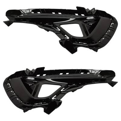 Rareelectrical - New Front Left And Front Right Fog Light Cover Compatible With Hyundai Sonata Preferred Sonata Eco - Image 4
