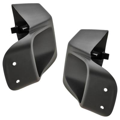 Rareelectrical - New Front Left And Front Right Fog Light Trim Compatible With Jeep Wrangler Rubicon 6 Cyl 3.6L - Image 2