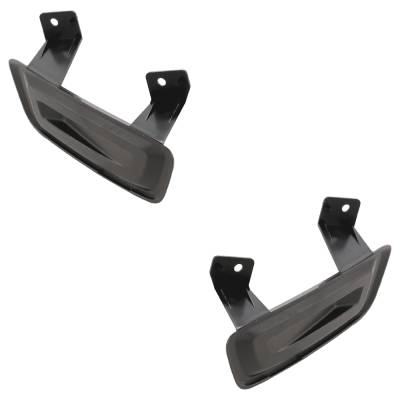 Rareelectrical - New Pair Of Fog Light Cover Compatible With Nissan Frontier S 6 Cyl 3.8L Frontier Sv 6 Cyl 3.8L - Image 3