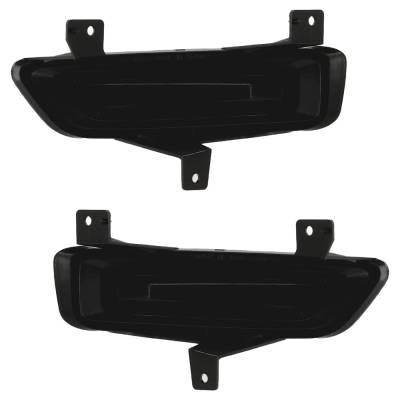 Rareelectrical - New Pair Of Fog Light Cover Compatible With Nissan Frontier S 6 Cyl 3.8L Frontier Sv 6 Cyl 3.8L - Image 6