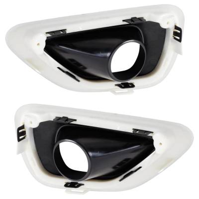 Rareelectrical - New Front Left And Front Right Fog Light Trim Compatible With Jeep Grand Cherokee 75Th Anniversary - Image 5