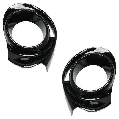 New Front Left And Front Right Fog Light Trim Compatible With Toyota Prius C Three Prius C Four