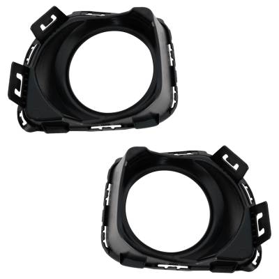 Rareelectrical - New Front Left And Front Right Fog Light Trim Compatible With Gmc Canyon Denali 4 Cyl 2.8L Canyon - Image 4