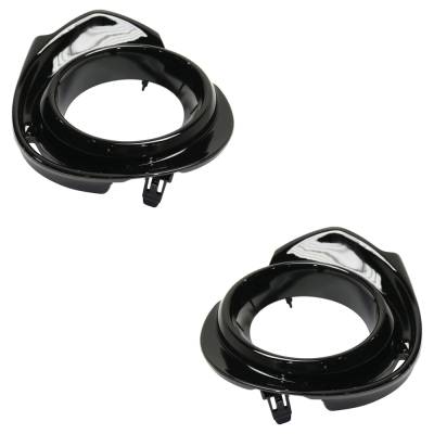 Rareelectrical - New Front Left And Front Right Fog Light Trim Compatible With Toyota Prius C Three Prius C Two - Image 4