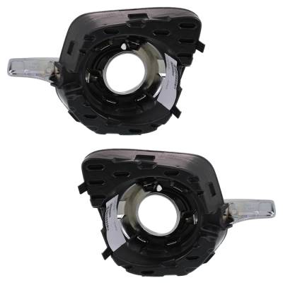 Rareelectrical - New Front Left And Front Right Fog Light Trim Compatible With Chevrolet Equinox Lt 6 Cyl 3.0L - Image 5