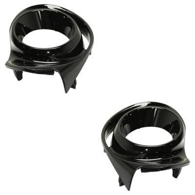 Rareelectrical - New Front Left And Front Right Fog Light Trim Compatible With Toyota Prius C Persona Series Prius C - Image 6