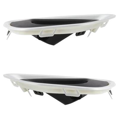 Rareelectrical - New Front Left And Front Right Fog Light Trim Compatible With Jeep Grand Cherokee 75Th Anniversary - Image 4