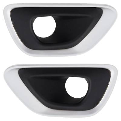 New Front Left And Front Right Fog Light Trim Compatible With Jeep Grand Cherokee Laredo Grand