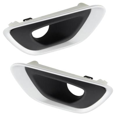 Rareelectrical - New Front Left And Front Right Fog Light Trim Compatible With Jeep Grand Cherokee Laredo Grand - Image 6