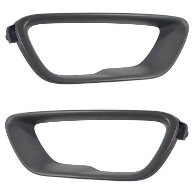 Rareelectrical - New Front Left And Front Right Fog Light Trim Compatible With Jeep Grand Cherokee 80Th Anniversary - Image 2