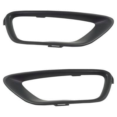 Rareelectrical - New Front Left And Front Right Fog Light Trim Compatible With Jeep Grand Cherokee 80Th Anniversary - Image 4