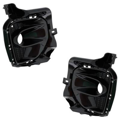 New Front Left And Front Right Fog Light Trim Compatible With Kia Seltos X-Line 4 Cyl 1.6L Seltos Ex